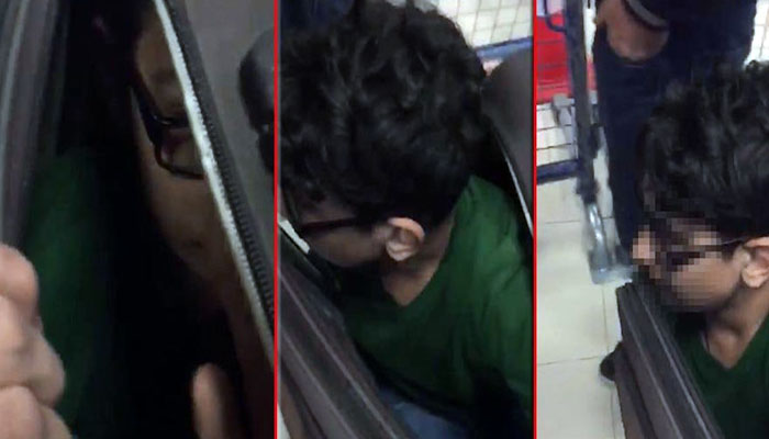 [VIDEO] 14-year-old boy caught in suitcase while trying to flee Turkey’s post-coup witch-hunt