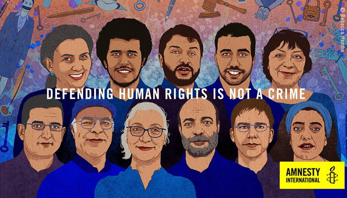 Amnesty International slams ‘show trial’ of human rights activists in Turkey