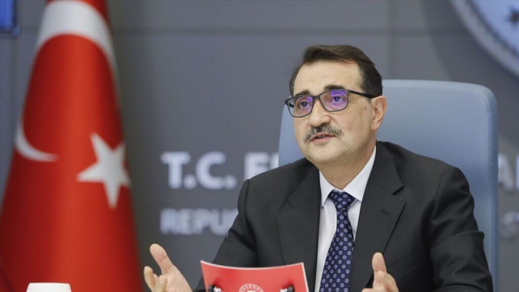 Energy Minister Fatih Donmez