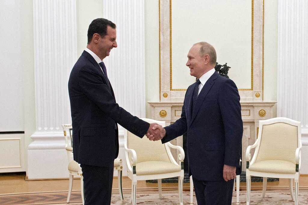Bashar al-Assad Vladimir Putin