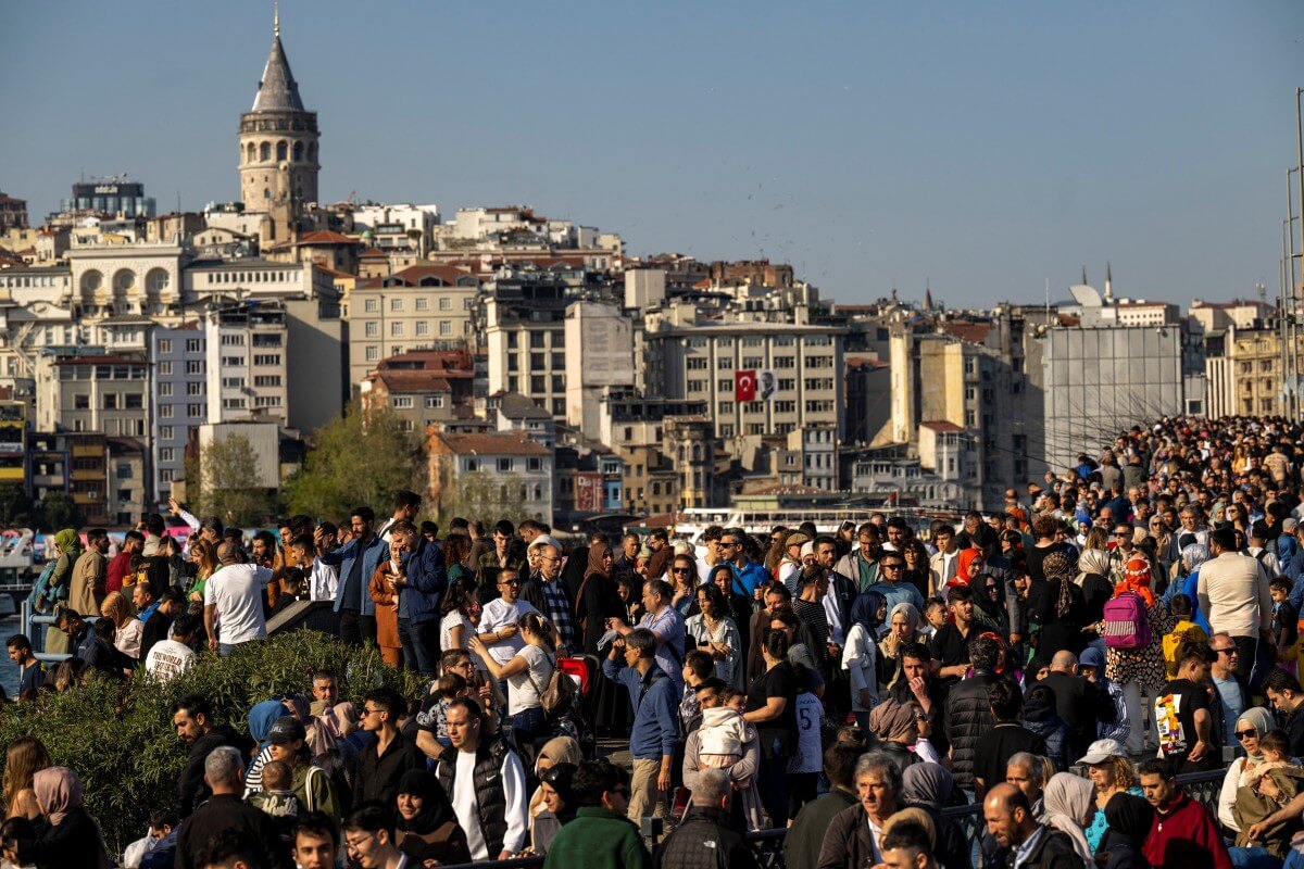 Population density in İstanbul 26 times higher than national average: TurkStat