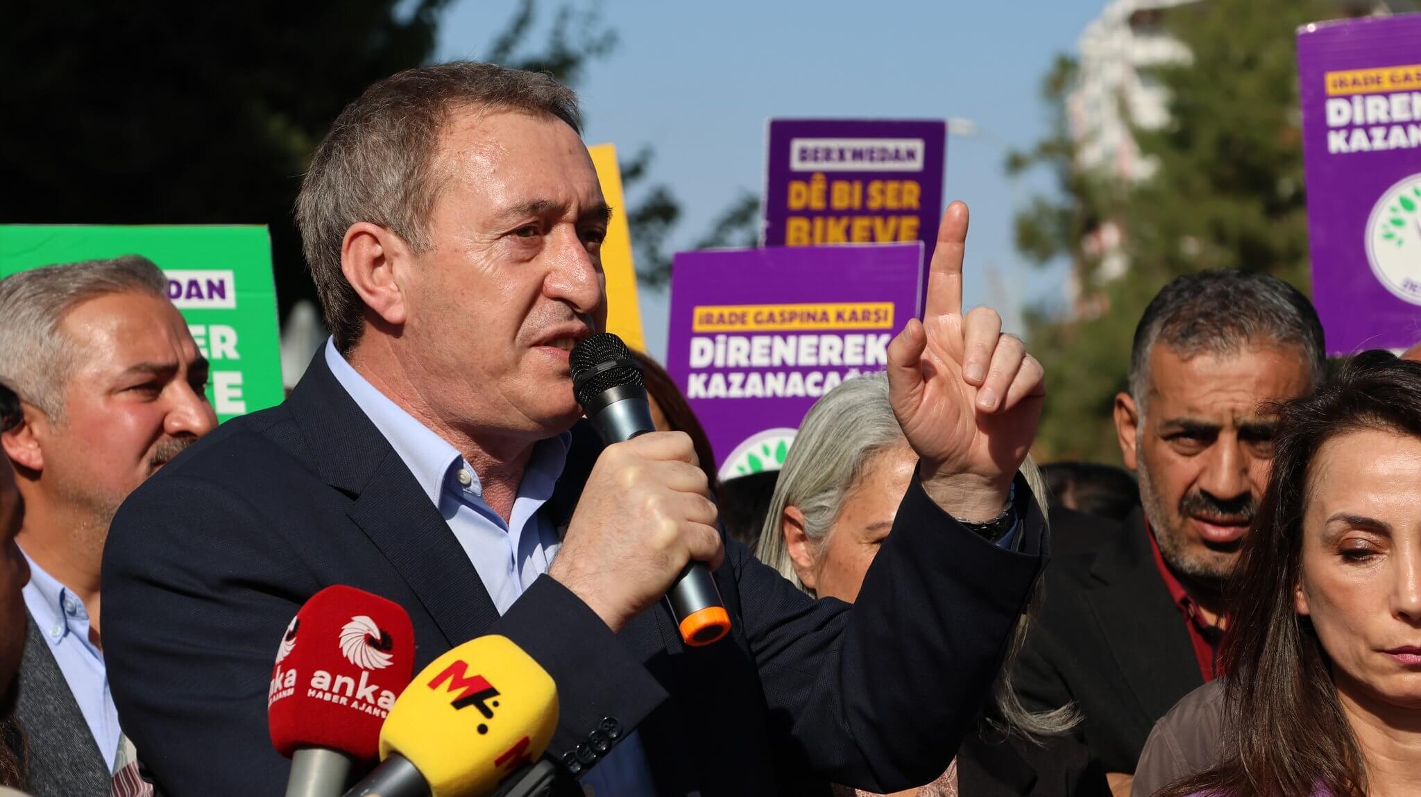 Pro-Kurdish party leader says intervention in Turkey’s main opposition threatens all politics