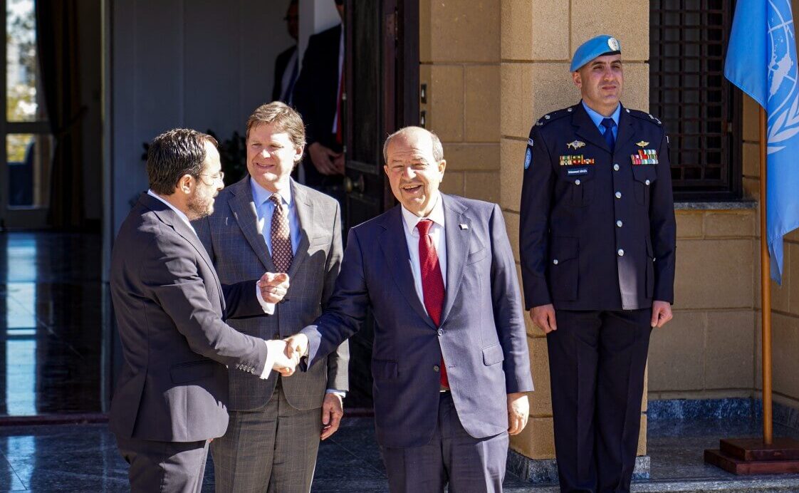 Cyprus leaders discuss opening more crossings on divided island