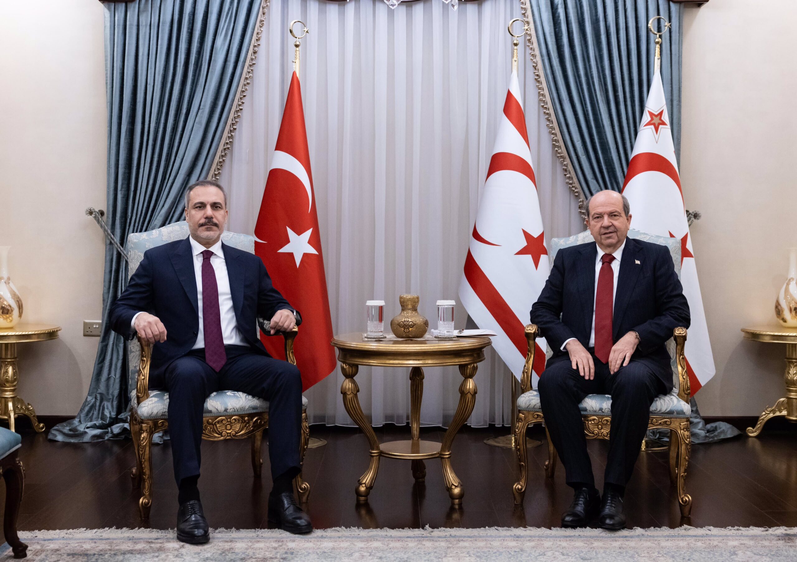 Turkey’s FM calls for international recognition of Turkish Cypriot state during visit