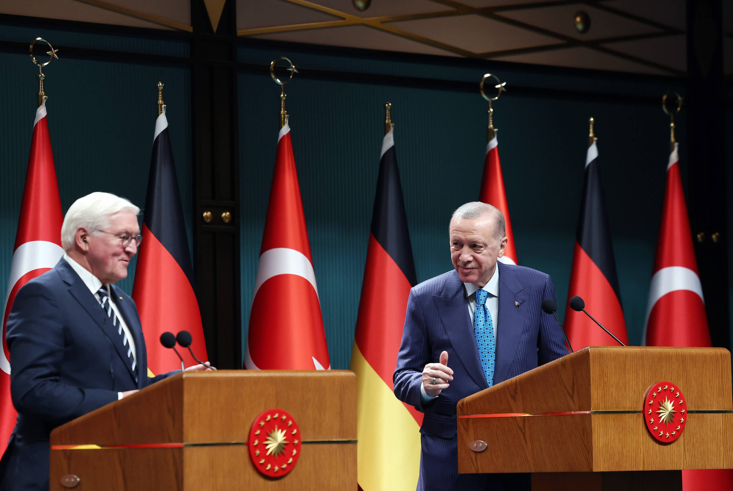 Germany’s Steinmeier slams Trump’s Gaza proposal during visit to Ankara
