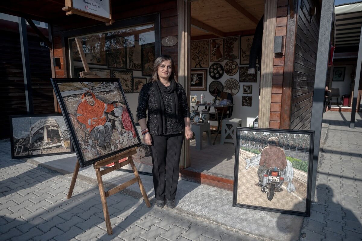 For earthquake survivors, art brings healing in Turkey’s Antioch