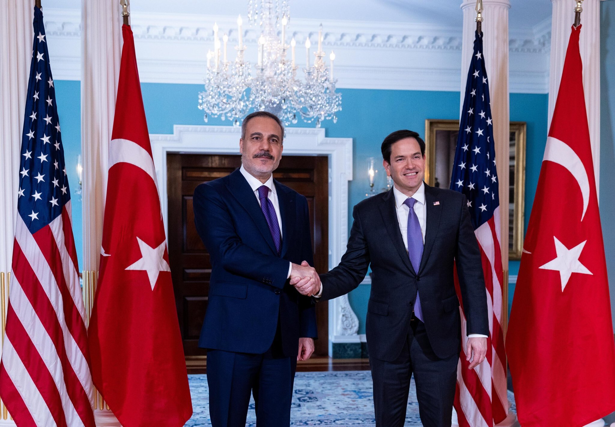 Turkey, US seek to ease defense restrictions in high-level Washington talks: report