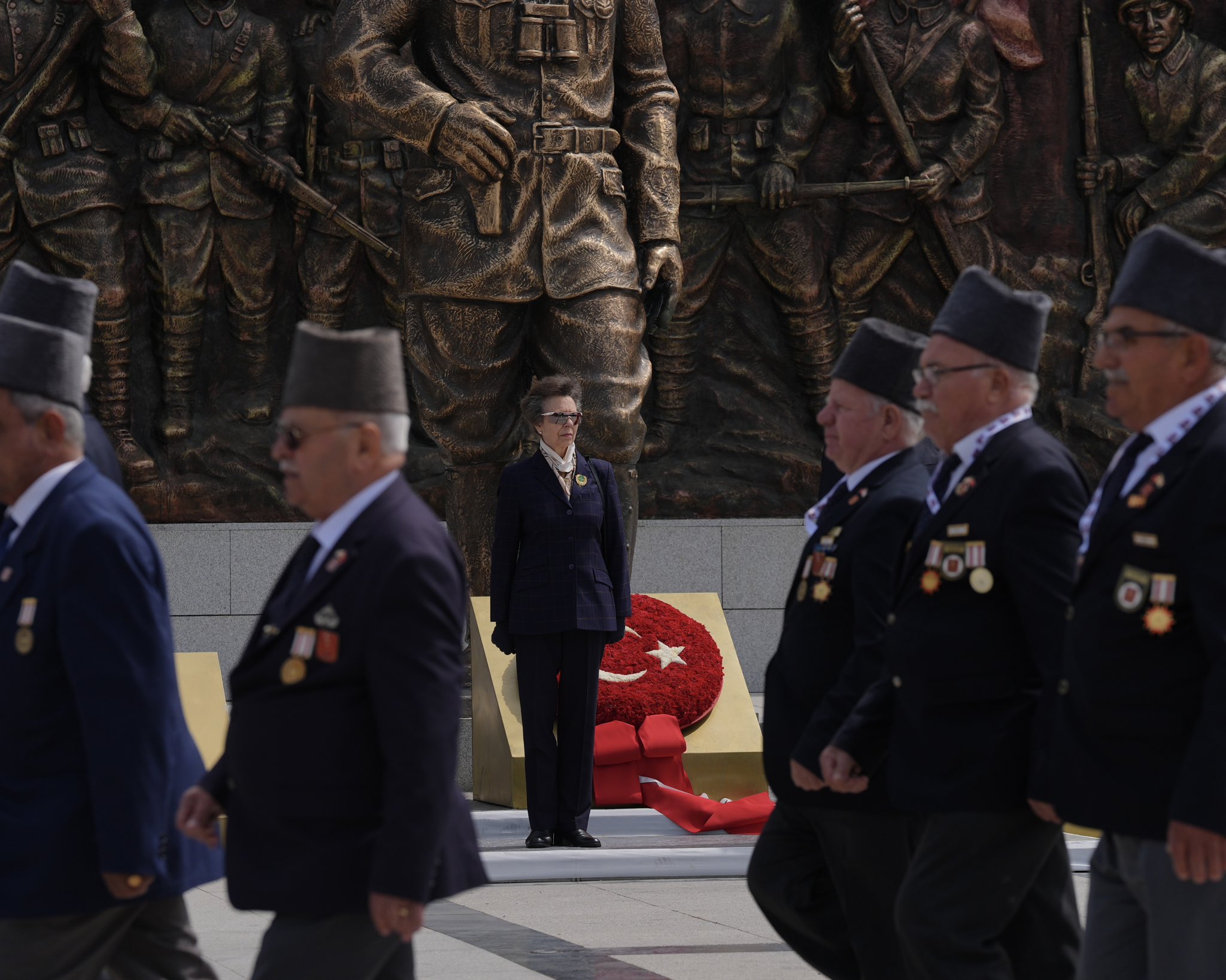 Princess Anne attends Gallipoli ceremony marking 110th anniversary of WWI battle