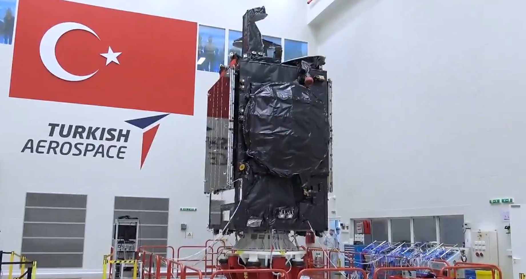 Turkey commissions first homegrown communications satellite