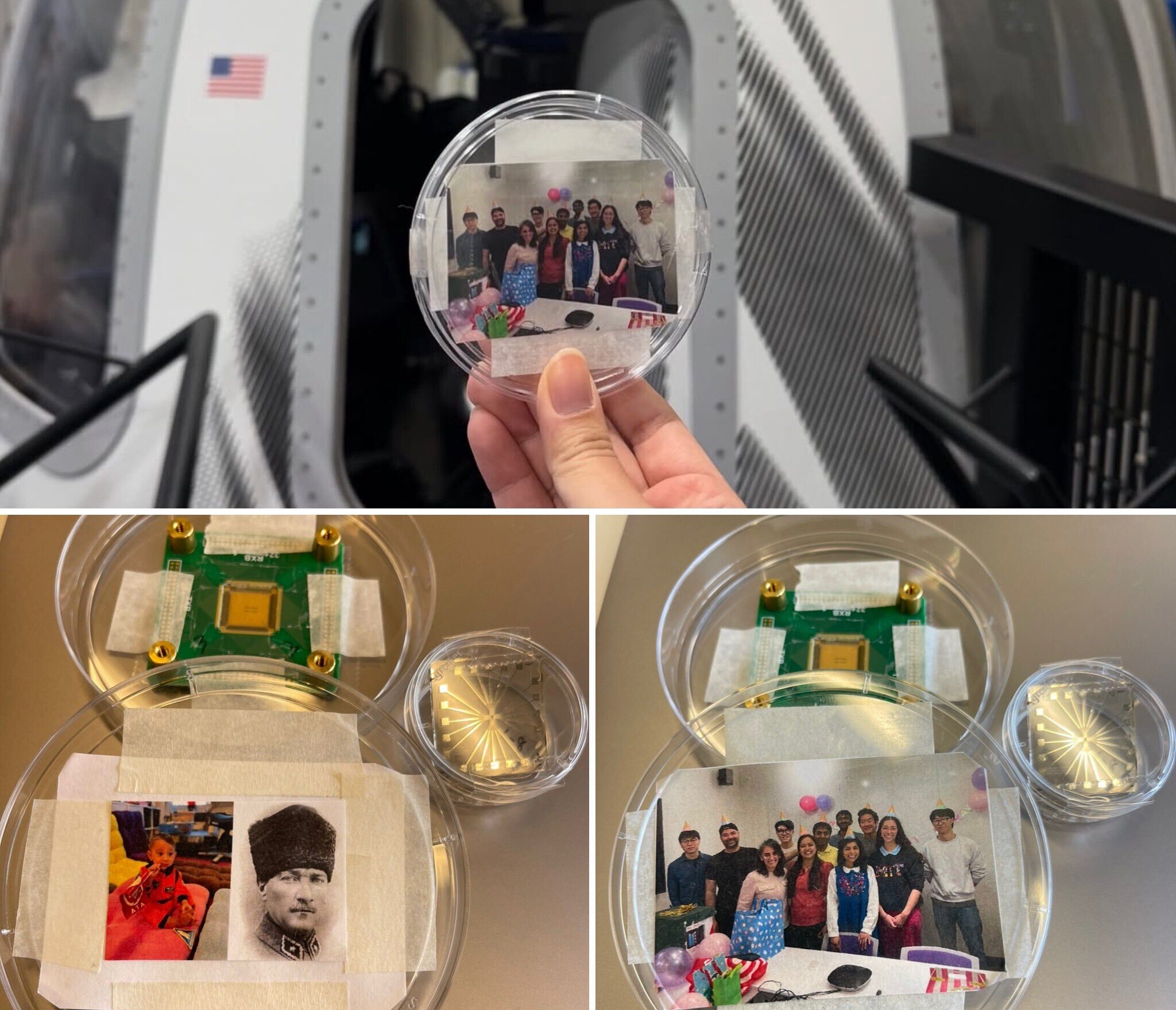 Turkish scientist makes history as wearable breast cancer screening device launched into space