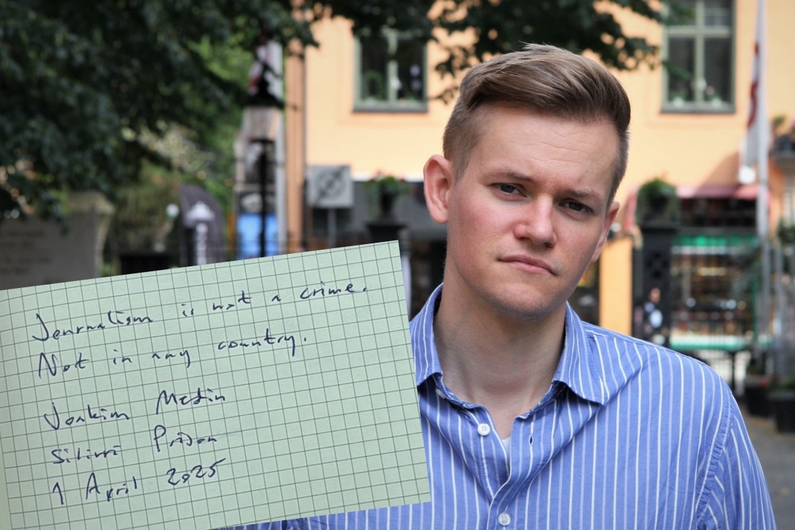 Swedish journalist freed in Turkey after arrest on ‘terrorism’ charges