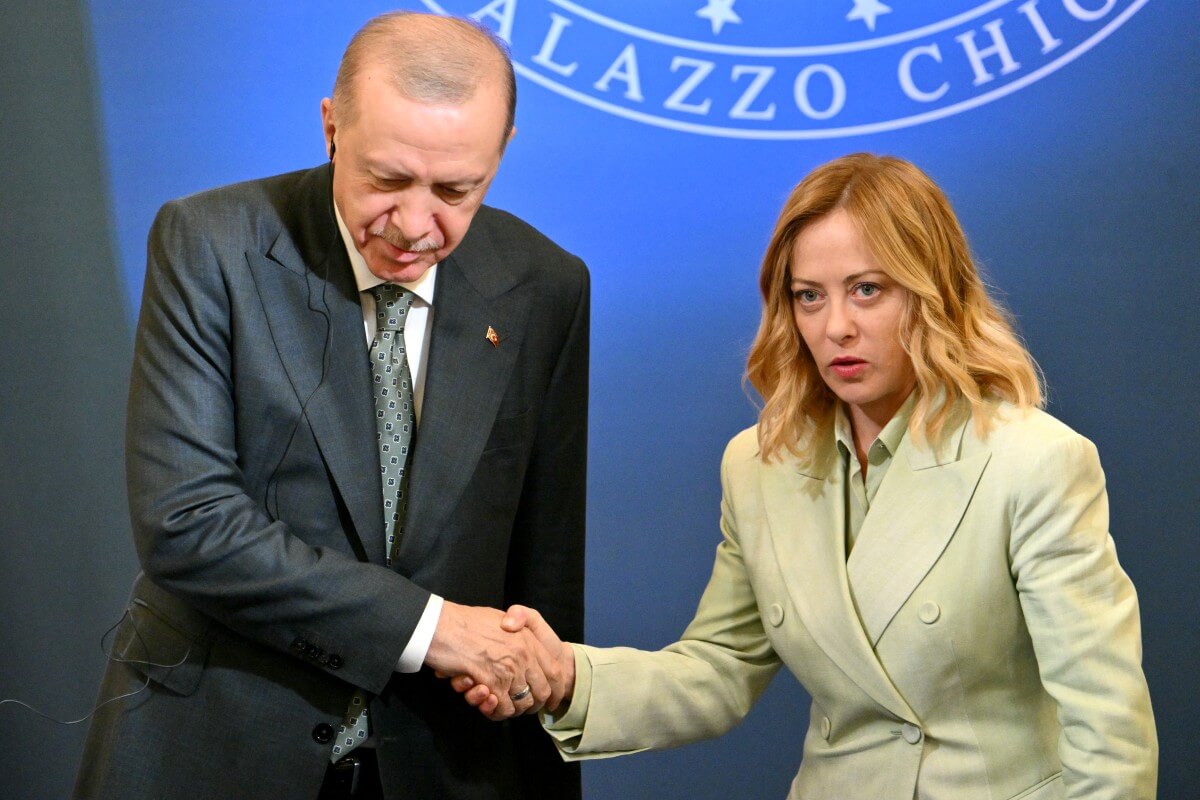 Erdoğan, Meloni aim for $45 billion in annual trade, pledge closer ties