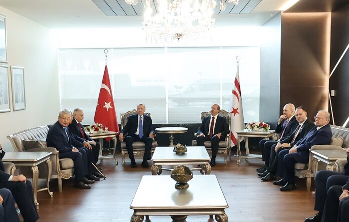 Erdoğan visits northern Cyprus amid scrutiny of Turkish-backed territory after whistleblower’s murder