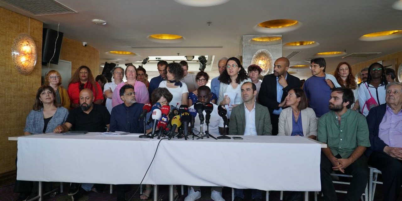 Int’l delegation urges immediate release of imprisoned PKK leader Öcalan