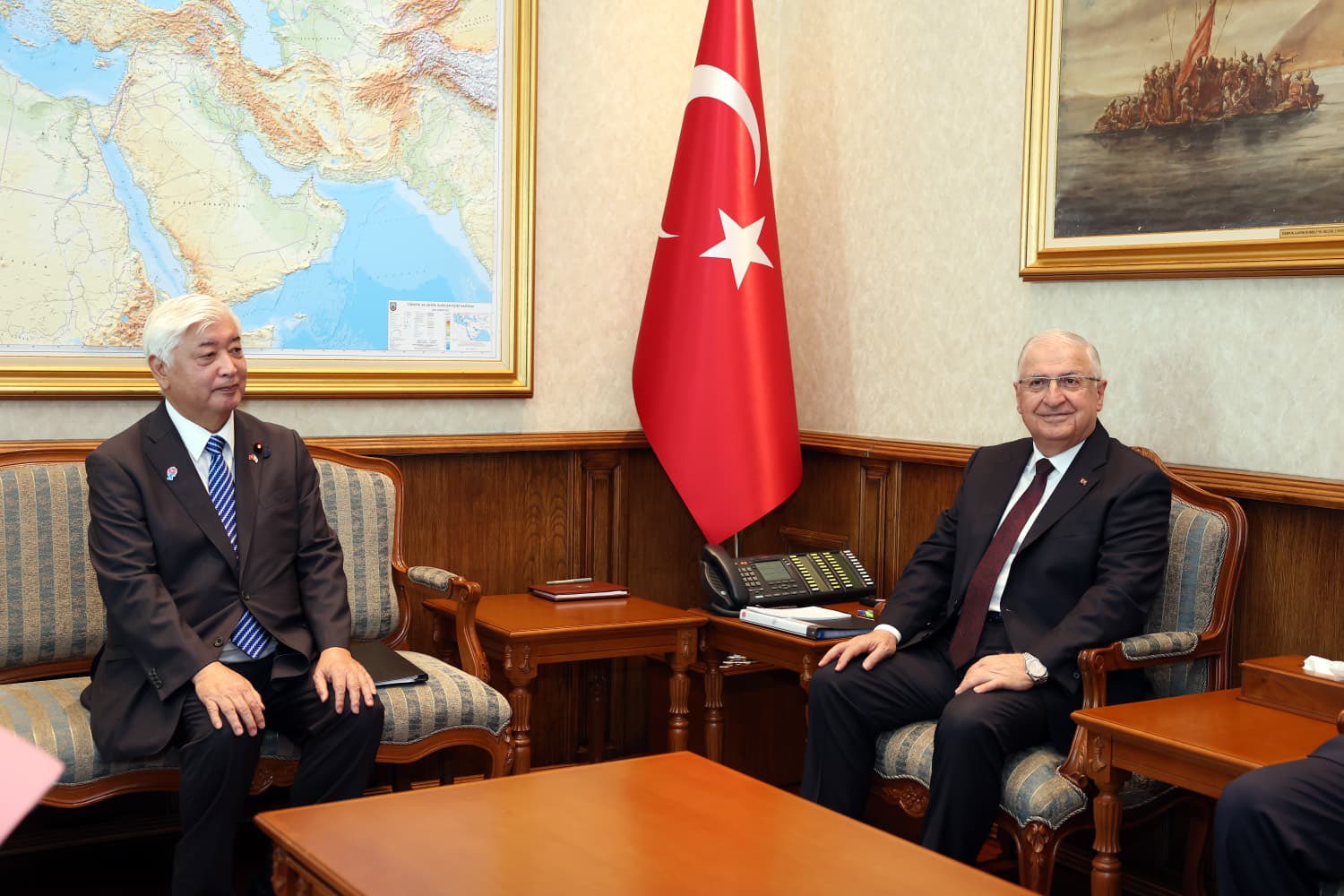 Japan defense minister visits Turkey for talks on drone cooperation: report