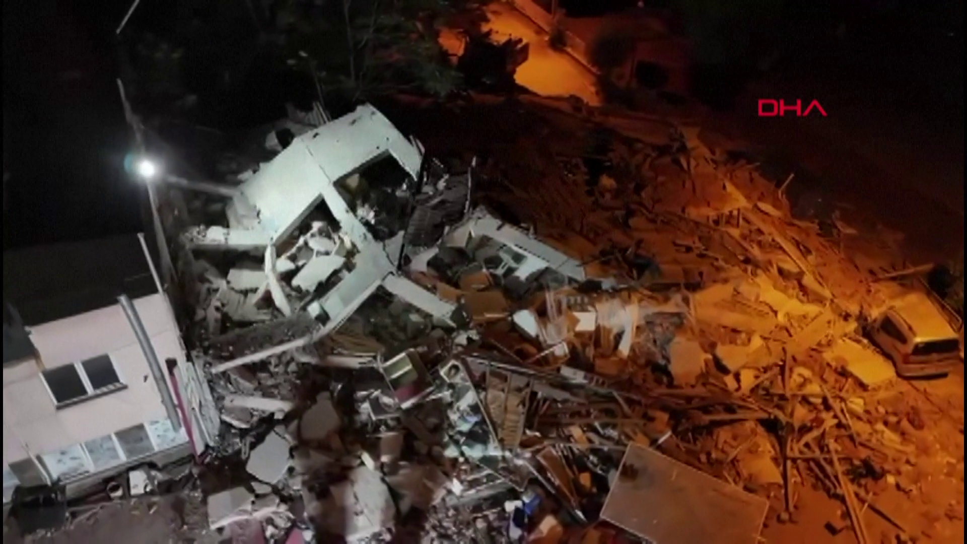 2 detained over collapsed building after deadly earthquake in western Turkey