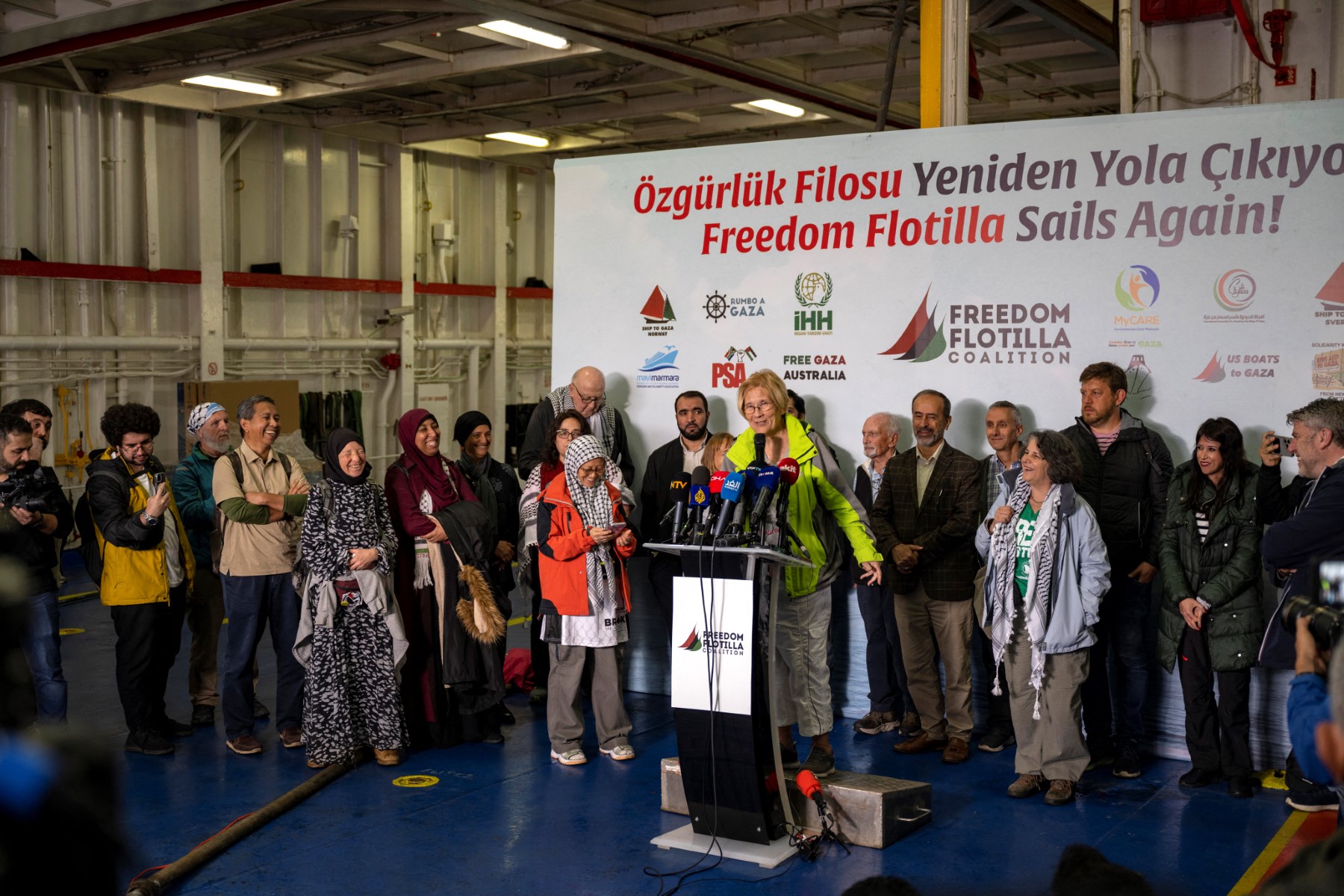 Freedom Flotilla Coalition ships expected to reach Gaza in 3-4 days, Turkey representative says