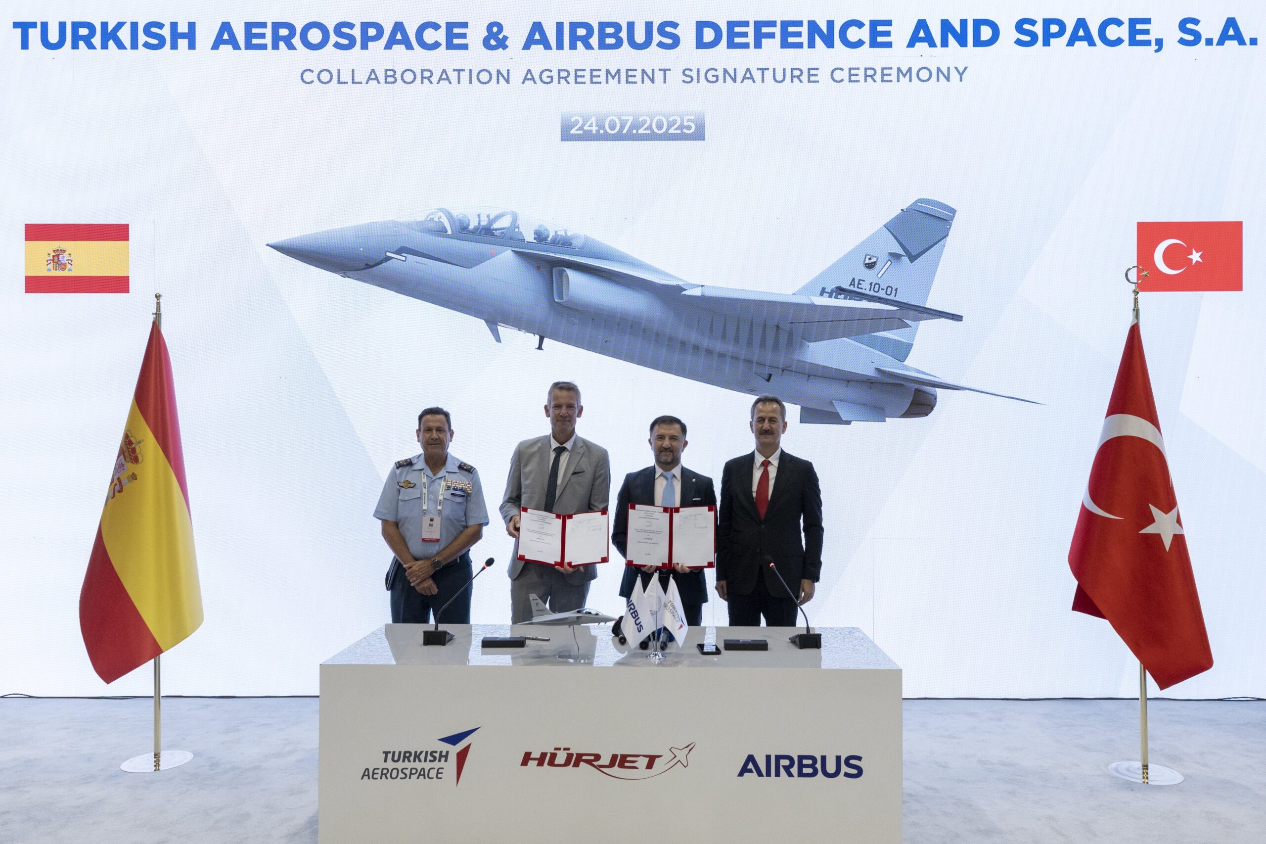 Spain approves €3.12 bln deal to buy 45 Turkish-made HÜRJET trainer jets