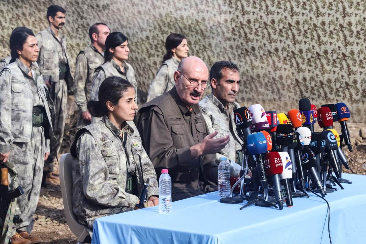 Kurdish PKK announces withdrawal of all forces from Turkey to northern Iraq