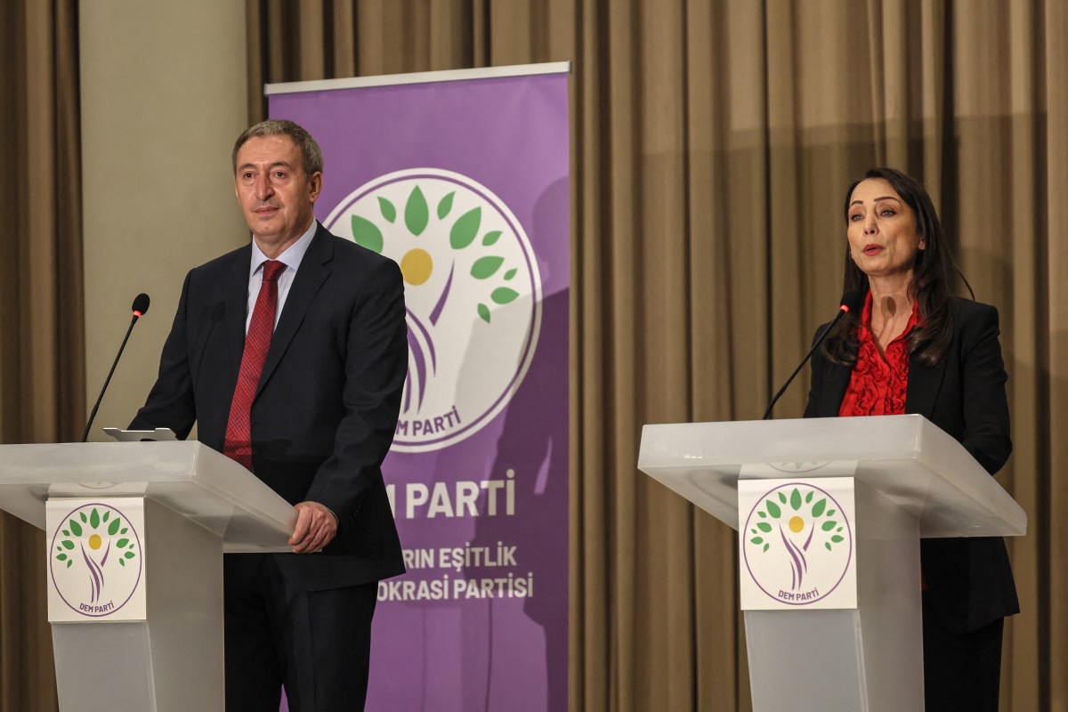 DEM Party says Turkey’s Syria priorities fueling distrust in peace efforts
