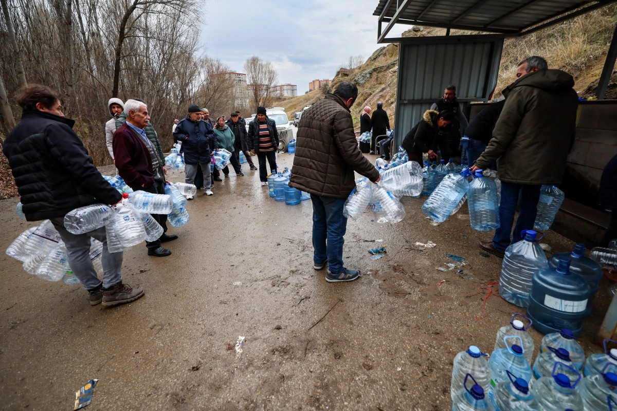 Ankara municipality says water cuts due to record drought