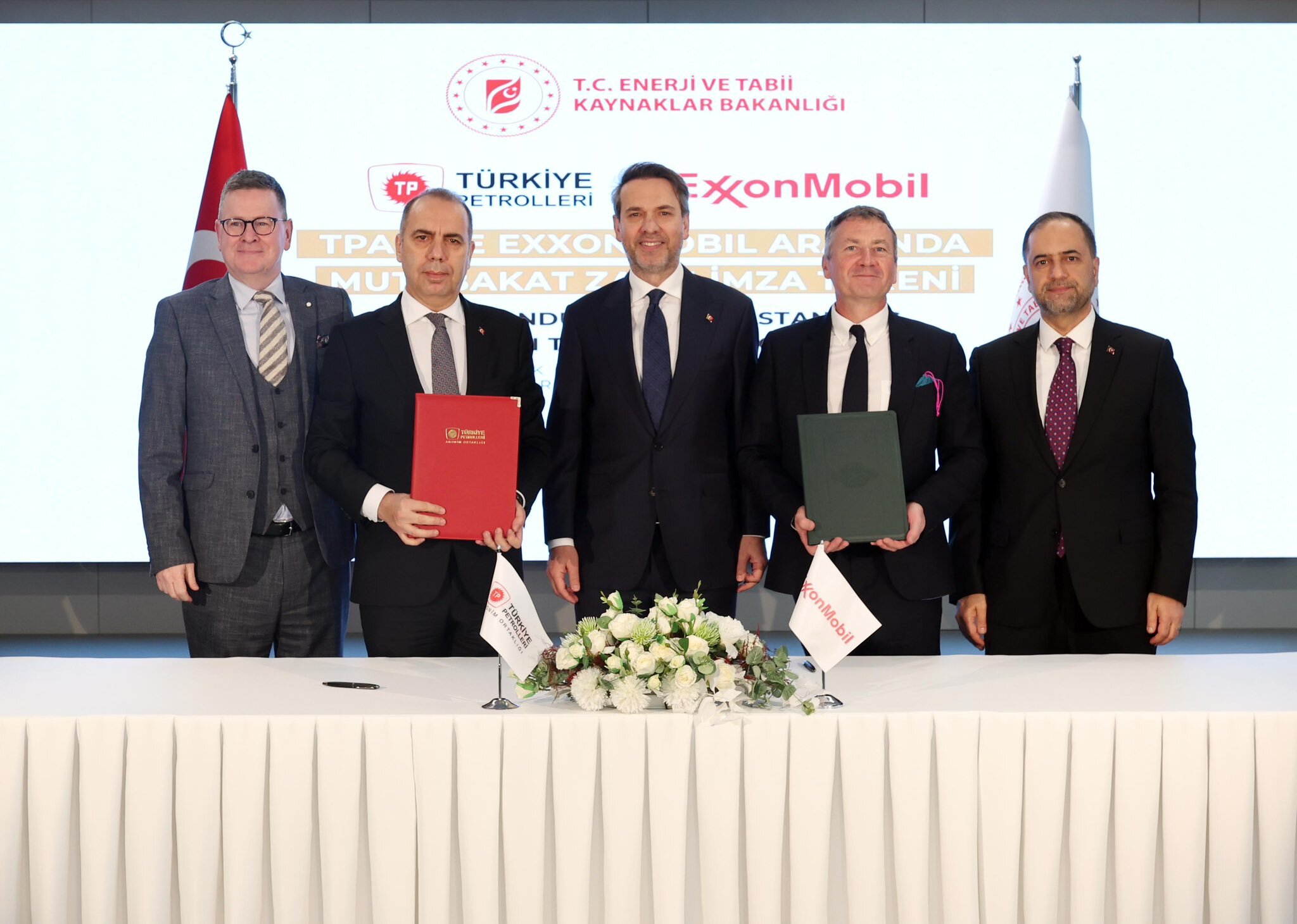 Turkey’s national oil company signs exploration MoU with Exxon Mobil unit