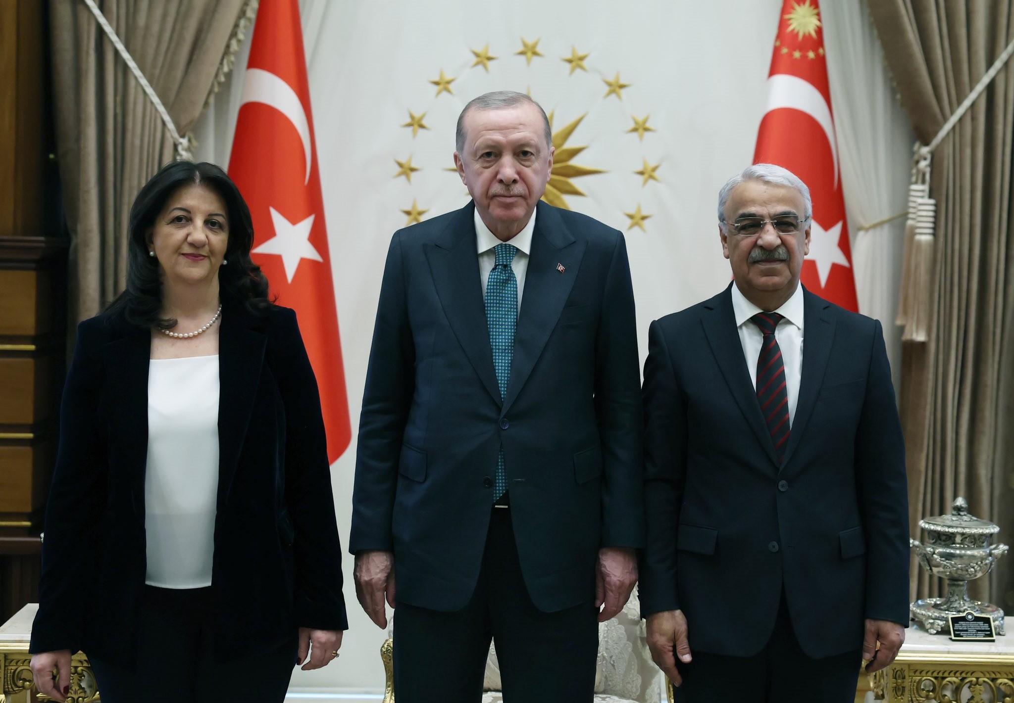 Pro-Kurdish party says they will keep peace initiative moving after meeting with Erdoğan