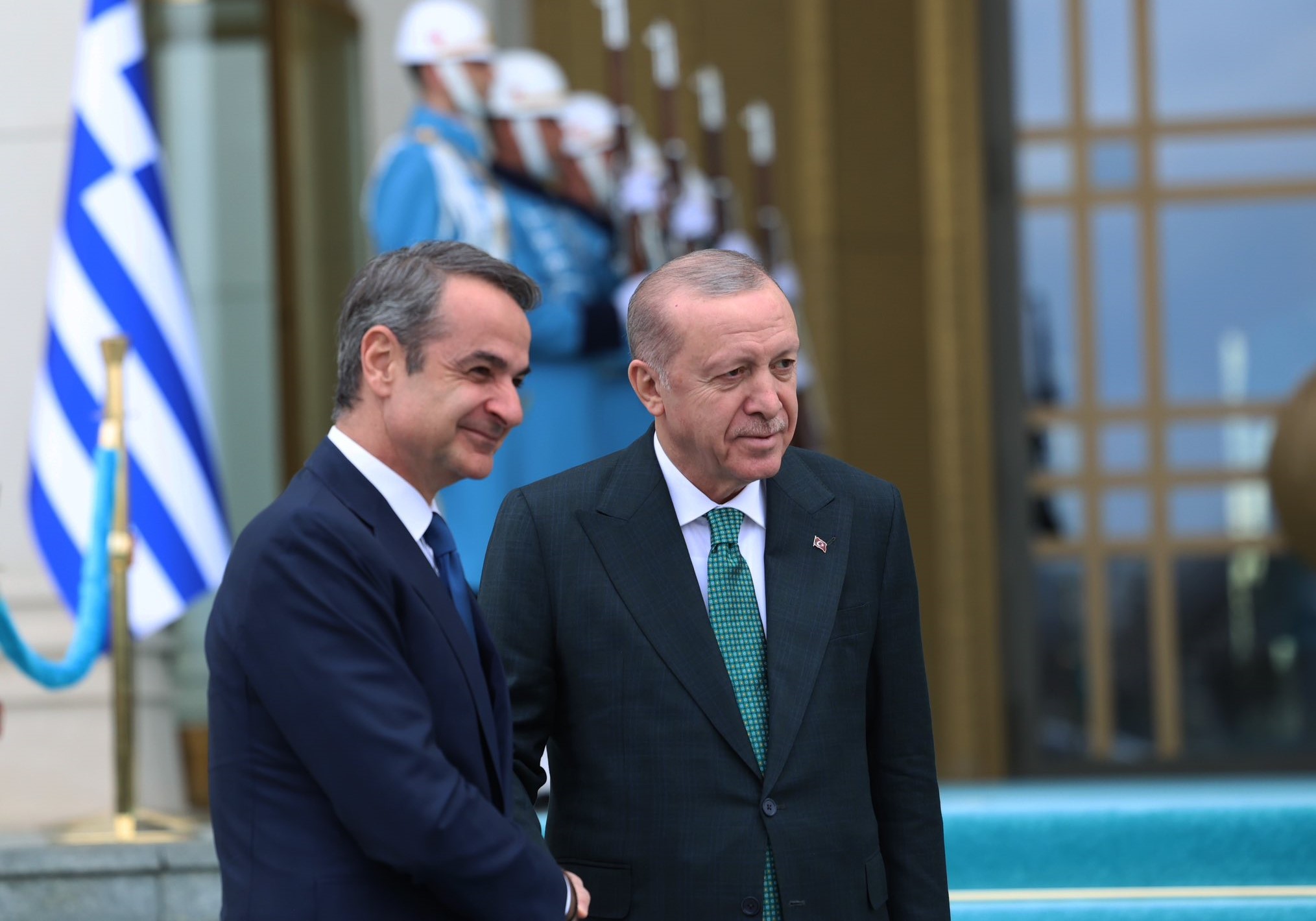 Erdoğan, Mitsotakis pledge dialogue at Ankara talks as Aegean disputes persist