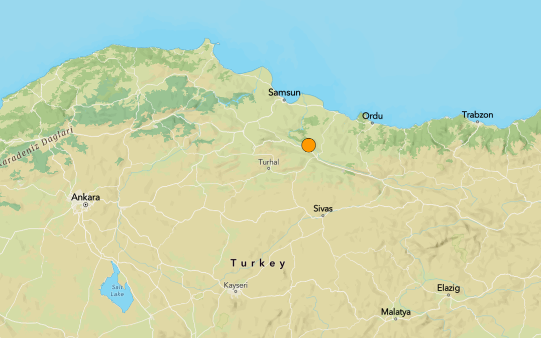 Magnitude 5.5 earthquake hits northeastern Turkey