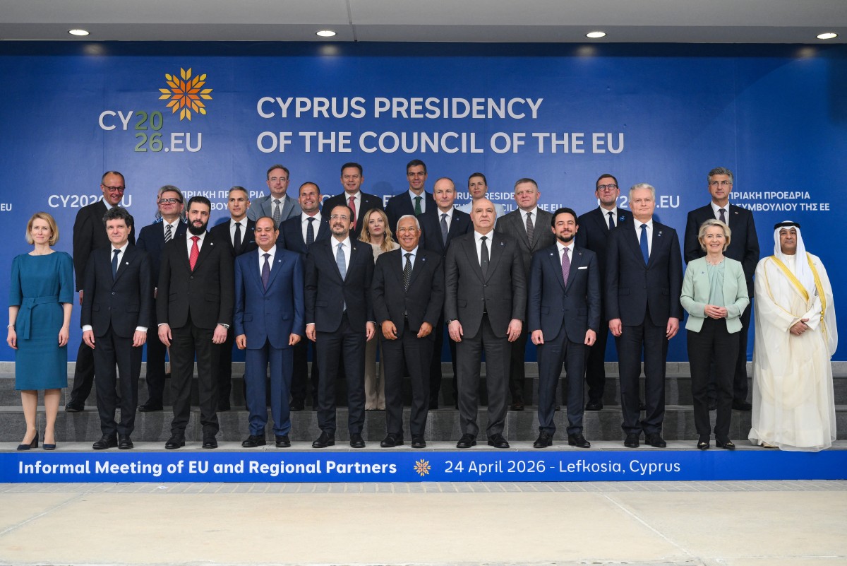 Turkey left out as EU courted Middle East partners at Cyprus summit